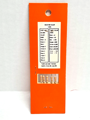 Archer Radio Shack resistor 1/4 watt, 5% Tol., 33K, Cat. No. 271-1341, NOS - Picture 5 of 6