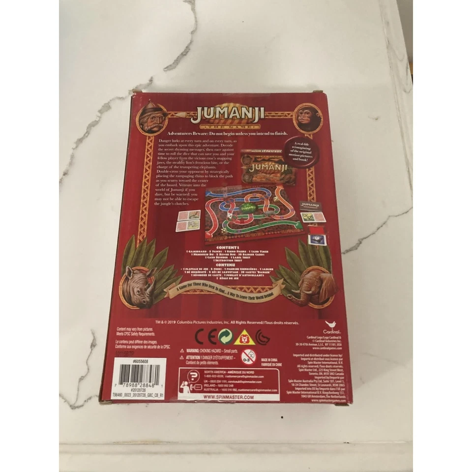 Jumanji to GO Ready-to-roll Fast Paced Game Cardinal (Travel Size) - Image 2 of 3