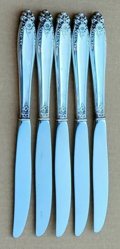 International PRELUDE Sterling Silver 9-1/4" Knife - Five (5) Pieces Lot