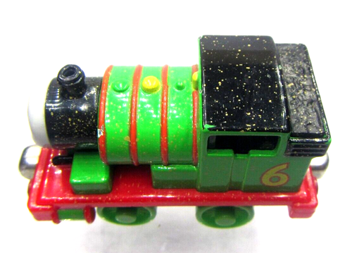 Percy Thomas Train Gold Dust Diecast Metal Tanque Motor Friends Take Play 2009 - Imagen 7 de 14