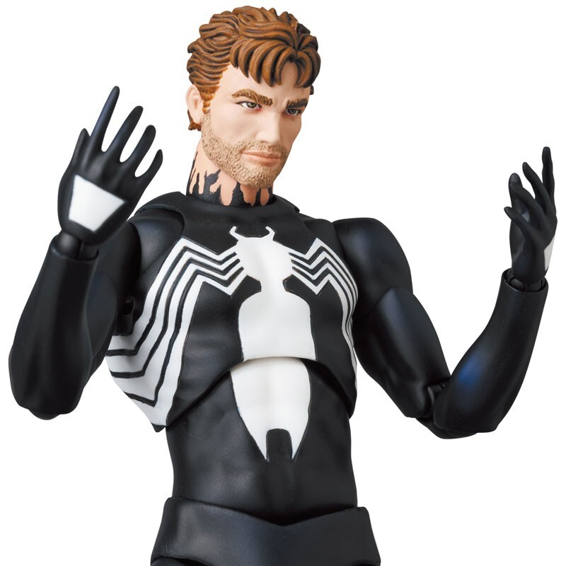 MAFEX No.147 SPIDER-MAN BLACK COSTUME COMIC Ver. Medicom Toy