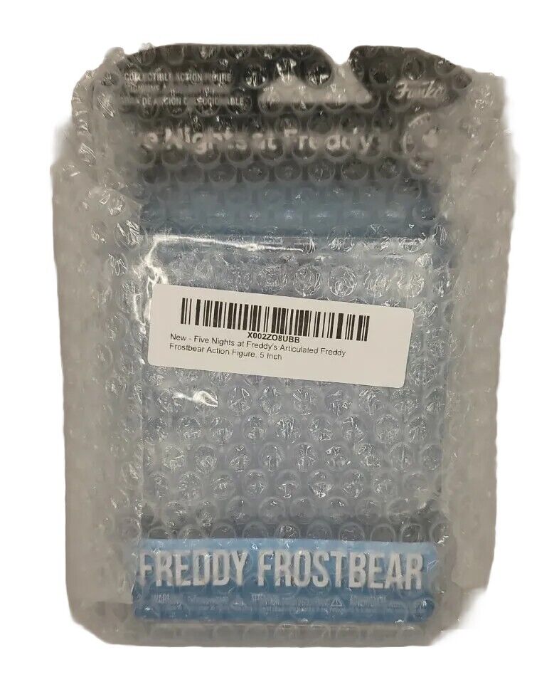 five nights at Freddy's Articulated Freddy Frostbear Action Figure, 5 Inch