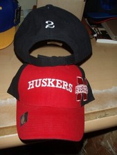 Adrian Martinez Personalized #2 Nebraska Cornhuskers Black/Red Felt Hat New!