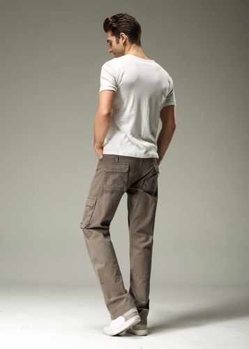 FOX JEANS Men's Beck Casual Regular Fit Cargo Pants SIZE 42 - Picture 8 of 8