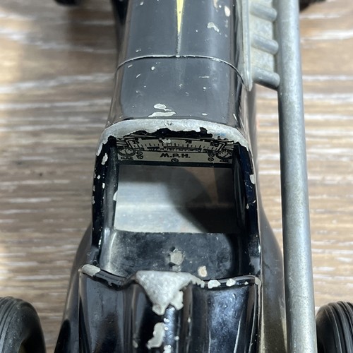 VINTAGE RARE Black L. M. COX CO. THIMBLE DROME SPECIAL #5 PUSHER SANTA ANA USA! - Picture 8 of 9