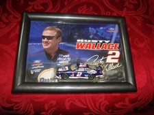 2002 Ford Racing Rusty Wallace 2 Ford Taurus 1:64 Die Cast Car Collector Frame