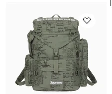 Supreme SS23 Military Field Bag Box Logo Backpack Olive Gonz Green New Purse