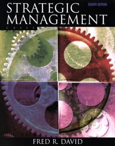 Strategic Management: Cases [8th Edition] David, Fred R. Paperback Book Acceptab - Fred R. David