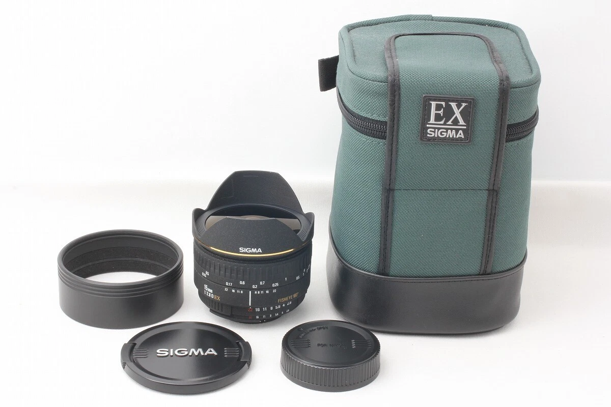 【 Excellent++ 】SIGMA 15mm F2.8D EX FISHEYE 180°◇Y24766