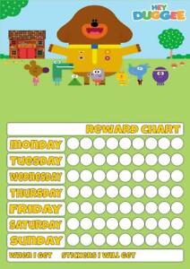 Octonauts Reward Chart