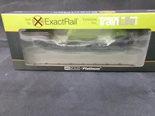 Exact Rail Ho Depressed Center Flat Cat, N&W 70106, Train Life Edition