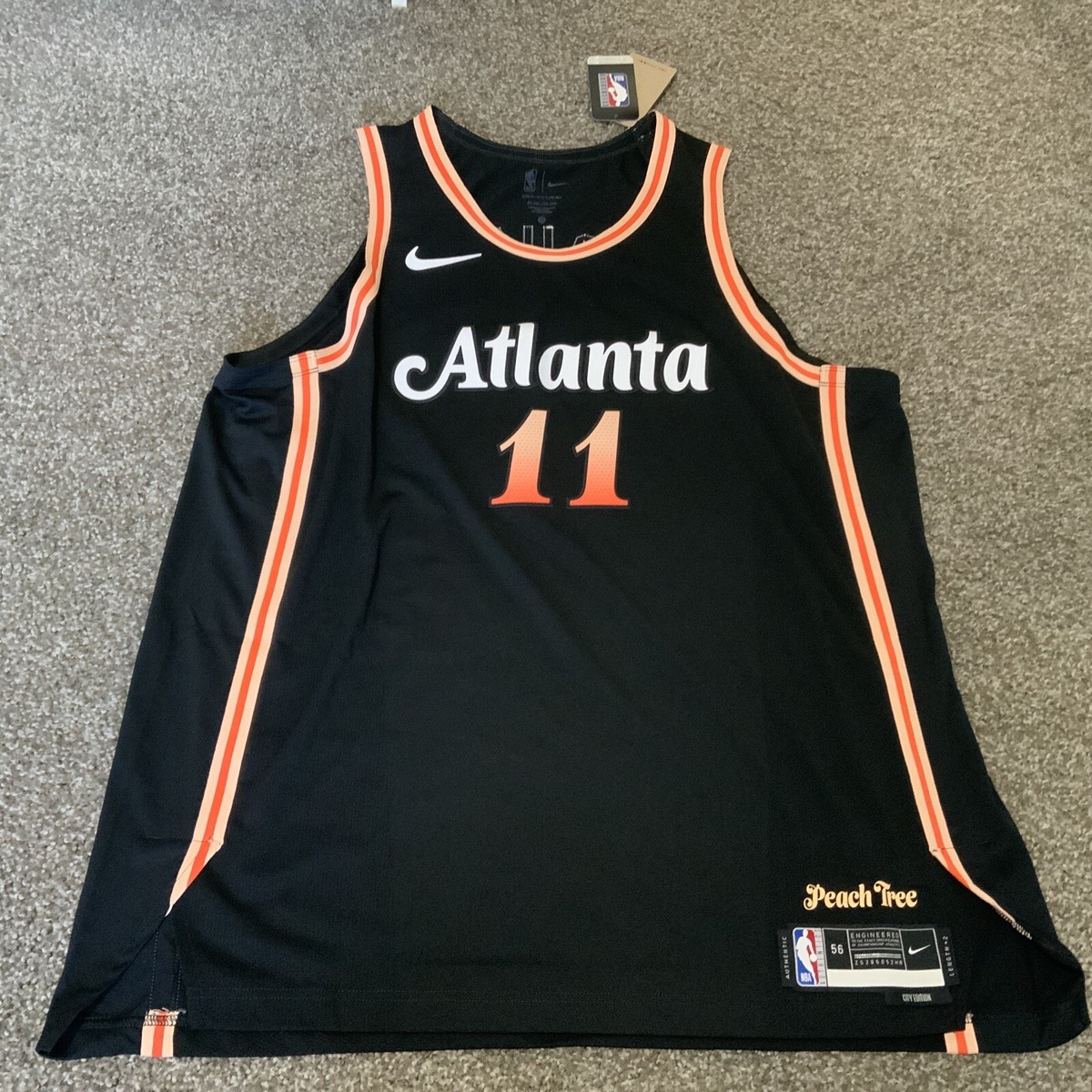 NIke Atlanta Hawks Authentic City Edition Jersey Men's Size