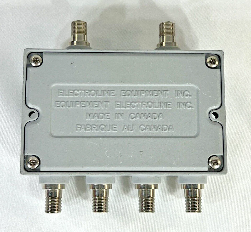 Electroline EDA 2400 4-port RF/CATV Distribution Amplifier - Image 3 of 4