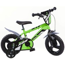 BICI 12 MTB R88 BOY VERDE PER BAMBINI 3 ANNI ALTEZZA DA 80 A 100 CM DINO BIKES
