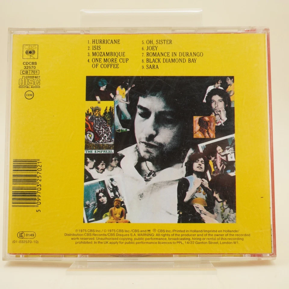 Bob Dylan – Desire | CD | Zustand gut - Bild 2 von 2