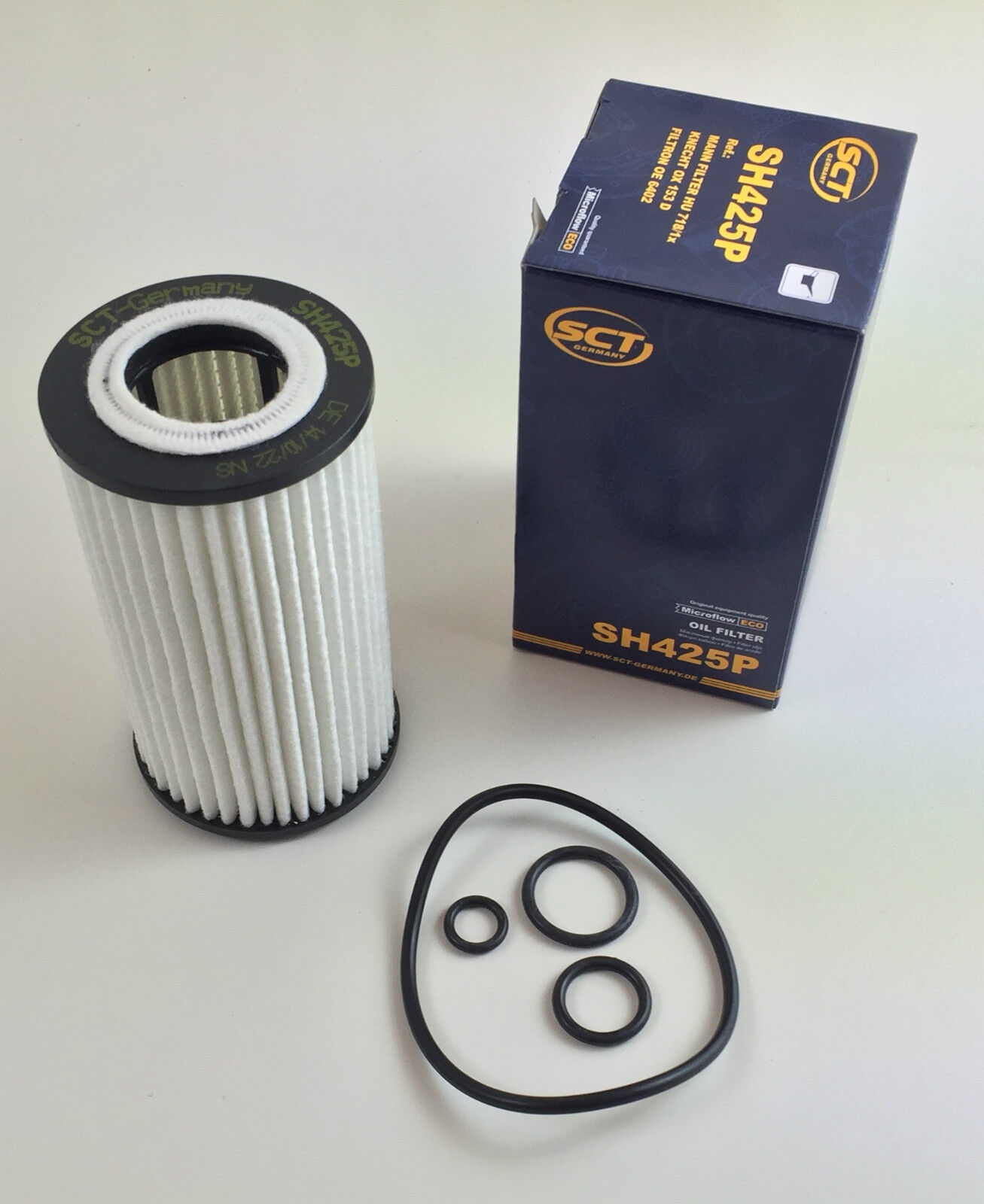 3x Oil Filter Sct Germany W202 W203 W204 W210 W211 W212 W163 u. A.Petrol