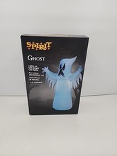 Spirit Halloween 4 FT Inflatable Ghost Light-Up Blow Up Scary Ghost For Lawn
