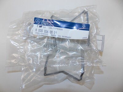 4 Stück Haltefeder Scheinwerfer Export Mercedes W108 W111 0008260884 NOS  