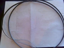 THREE !! M K Morse 44-7/8" x 1/2" x 8-11 TPI Bi-Metal Portable Bandsaw Blades