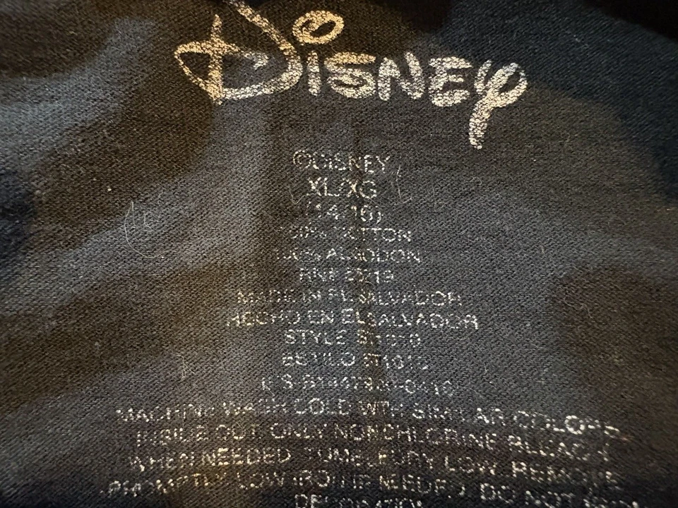 El Libro de la Selva - Camisa Disney Negra - Juvenil X Grande (14-16) Foto 4 de 4