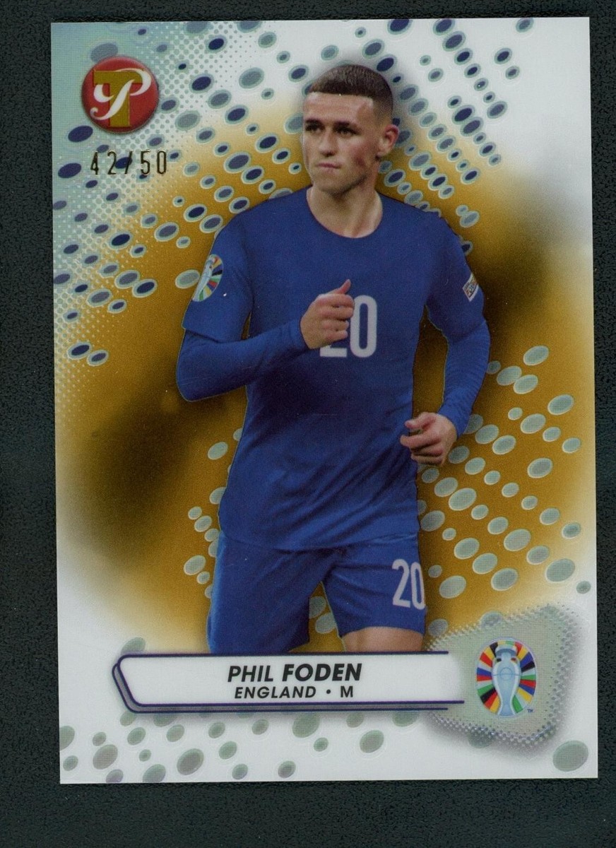 2023 Phil Foden 42/50 Topps Official Licensed Product