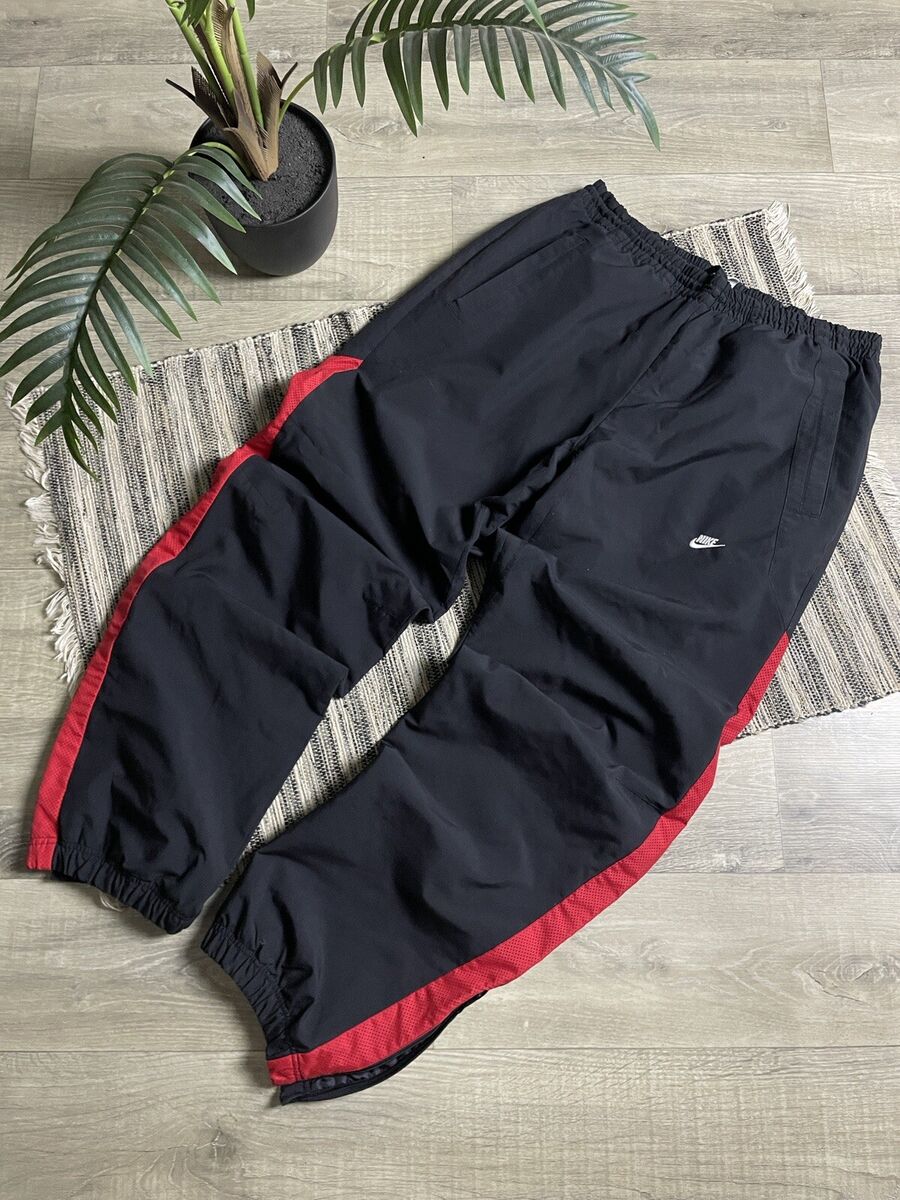 NIKE 90s Nylon Baggy Track Pants Joggers Black 34 L | eBay NIKE 90s Nylon Baggy Track Pants Joggers Black 34 L | eBay