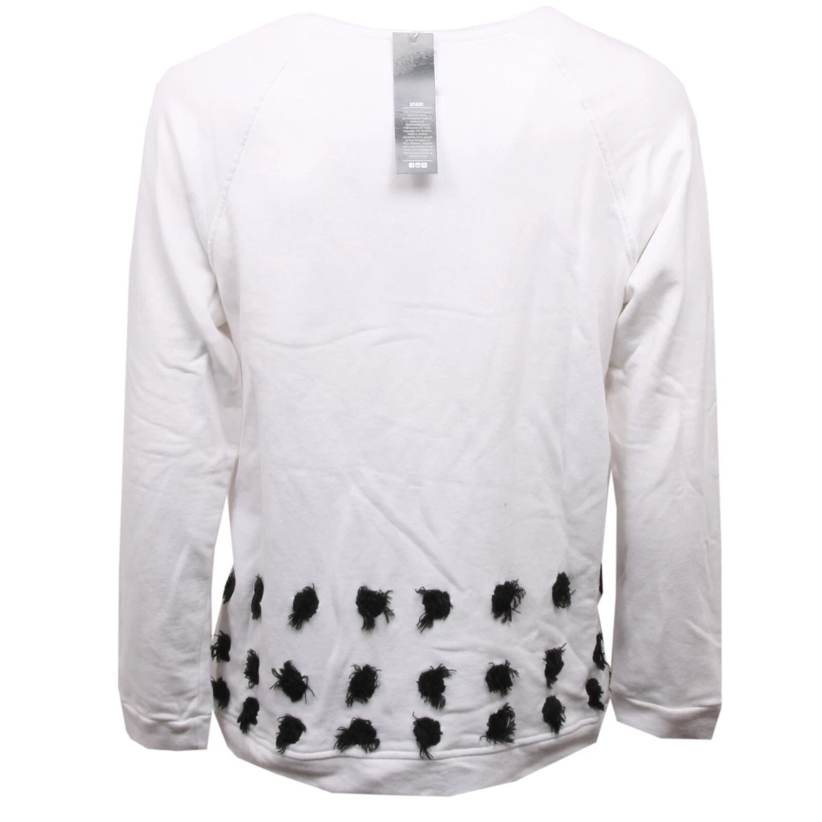 C7242 felpa uomo NEO MODENA bianco nero pois sweatshirt man eBay