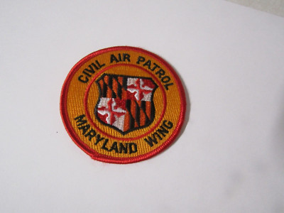 MILITARY PATCH SEW ON OLDER AIR FORCE CIVIL AIR PATROL MARYLAND WING | eBay