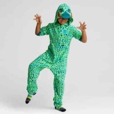 Cat  Jack Dragon One Pc. Fleece Pajama Union Suit, Large 12/14 Costume