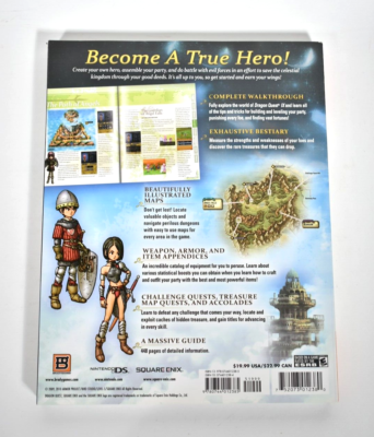 NEW Dragon Quest IX Sentinels Of The Starry Skies Strategy Guide