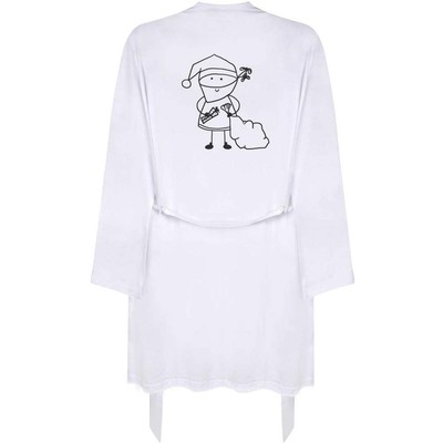'Father Christmas' Adult Dressing Robe / Gown (RO048511)