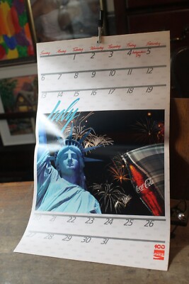 1986コカ・コーラマンモスカレンダー 1986コカ・コーラマンモスカレンダー 1986コカ・コーラマンモスカレンダー