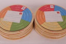 set of 12 Pottery Barn Kids Language Puzzles, Montessori: Spanish German Chinese