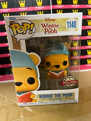 **IN HAND** SPECIAL EDITION Funko Pop! Disney Winnie the Pooh Reading Book #1140