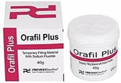 ORAFIL PLUS Temporary Filling Matrial 40 GM PREVEST DENPRO 100 % ORIGINAL