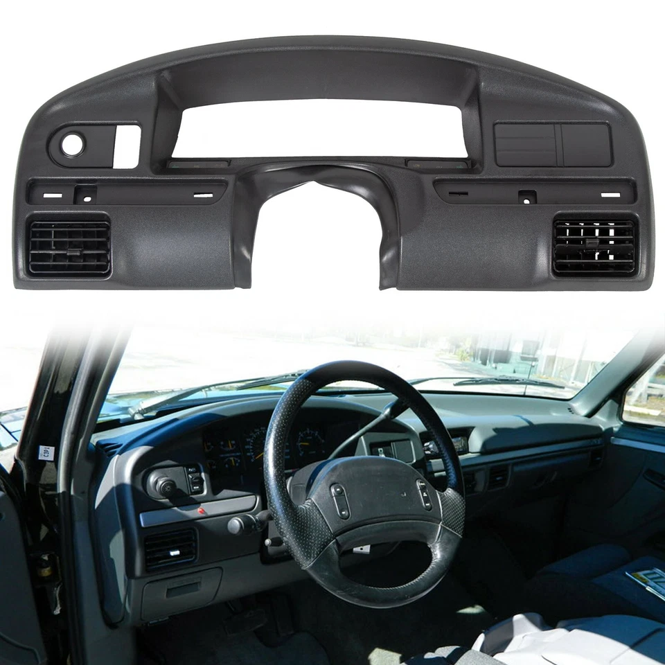 Dash Panel Bezel For 1992-1997 Ford F150 F250 F350 Ford Bronco #F4TZ-15044D70-A - Image 2 of 4