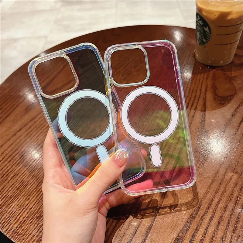 Holographic Laser Magsafe iPhone case - Limited Edition High Quality Protection - Image 3 of 4