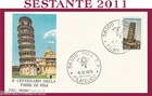 ITALY FDC ROME 1973 TOWER OF PISA CANCELLATION PISA G441