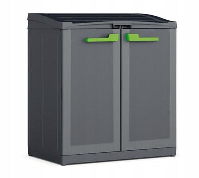 KETER MÜLLTONNENBOX MÜLLTRENNUNG 3x110L