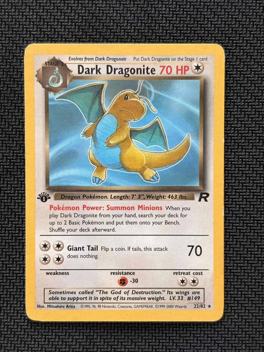 Dark Dragonite Pokémon TCG Cards for sale | eBay