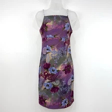 VTG Y2K Rampage Dress Womens 5 Floral Whimsigoth Fairy Grunge Romantic Beaded