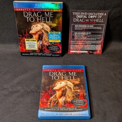Drag Me To Hell (Blu-ray, 2009, Unrated Director's Cut) With Slip