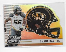 2015 Panini Prizm Collegiate Draft Picks #39 Shane Ray Helmet Die Cuts