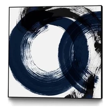 Giant Art Canvas  20x20 Deep Eternity Framed in White