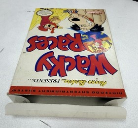 Wacky Races Nintendo NES! CIB! Complete In Box! RARE! Great Shape