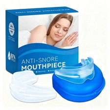 Stop Snoring Mouthpiece Sleep Apnea Guard Bruxism Anti Snore Pure Grind Aid Tray