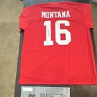 Joe Montana Signed San Francisco 49ers #16 Football Jersey JSA Authenticated