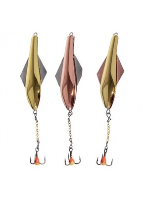 Lucky John Glider 10g Ice Fishing Jig Spoon 6cm Winter Glitter Perch Lure
