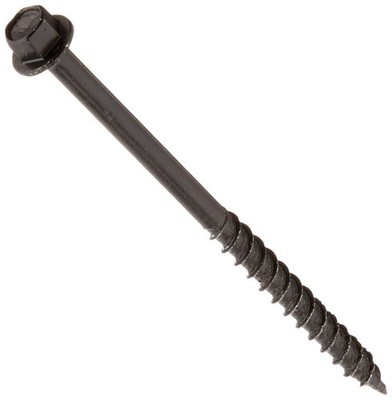 50 Pieces 1/4''x4'' TimberTite Landscape Screw Ceramic Coated for Outdoor