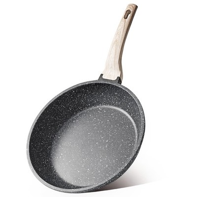 Non Stick Frying Pan Skillet, Omelet Pan, Healthy Non Toxic Granite Chef Pan, In